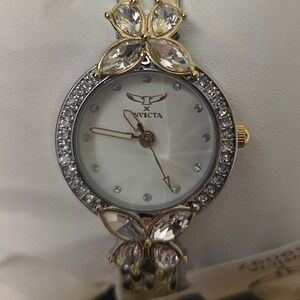 NEW Invicta Wildflower I Invicta Women's Watch 30mm Silver Rose Gold 69097 #0460